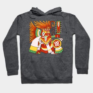 Chicahualizteotl - Powerful God Glyph Hoodie